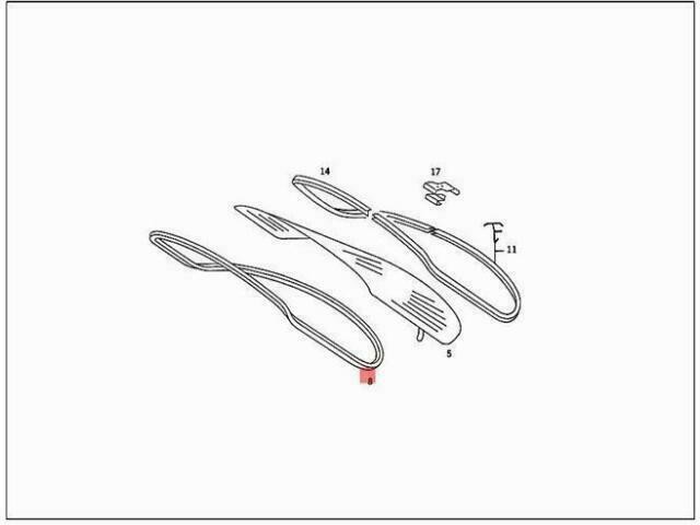 Cuadro de sellado mercedes-benz a1266700239 - Imagen 3 de 8